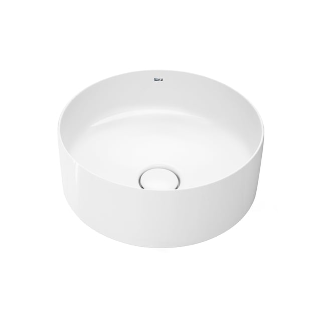 Roca INSPIRA Unterbauwaschbecken – Weiß, 605x390x138 Mm, Porzellan, Ohne Löcher, Mit Ablauf