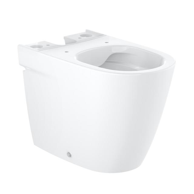 Roca Ona Stand-Tiefspül-WC-Kombination, Abgang waagerecht weiß