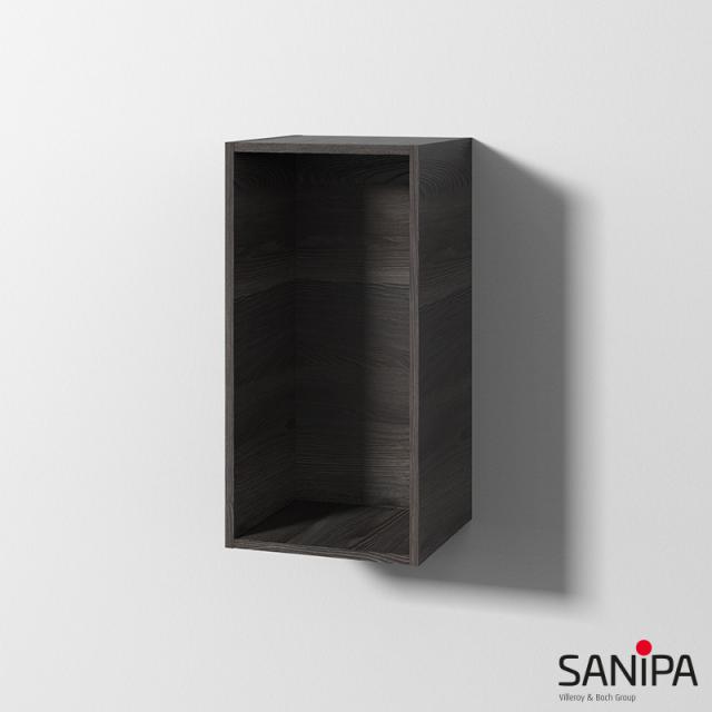 Sanipa Cubes Regalmodul mit 1 Fach pinie schwarz