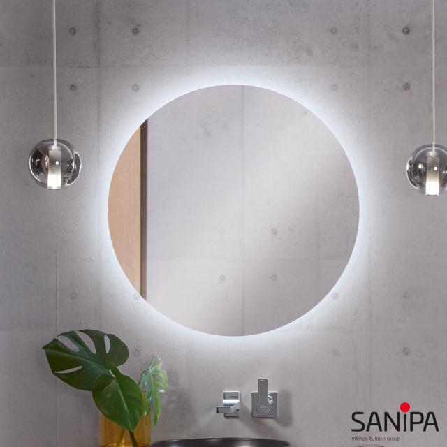 Sanipa Reflection Lichtspiegel LOLA mit LED-Beleuchtung