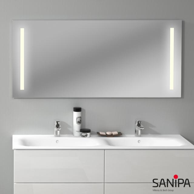 Sanipa Reflection Lichtspiegel LUCY mit LED-Beleuchtung warmweiß