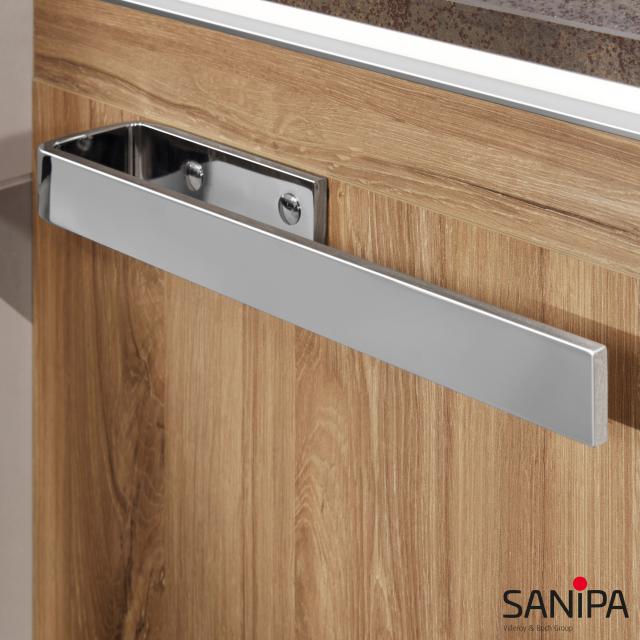 Sanipa Universal Handtuchhalter für Badmöbel chrom
