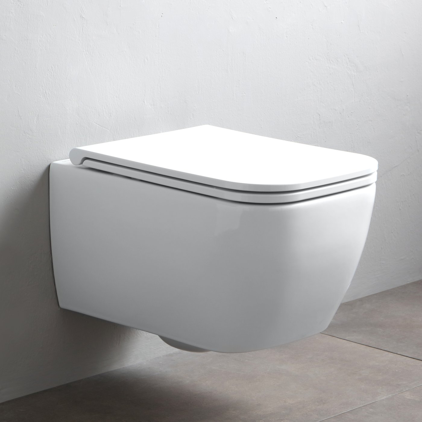 Scarabeo Teorema 2.0 Wand-WC mit TWIST-System mit WC-Sitz, mit BioKer ...