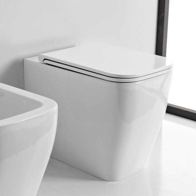Scarabeo Teorema 2.0 Stand-Tiefspül-WC weiß, mit BIO System Beschichtung