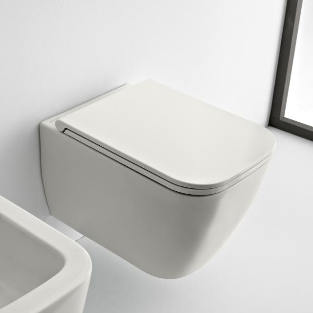 Scarabeo Teorema 2.0 Wand-Tiefspül-WC, ohne Spülrand weiß matt