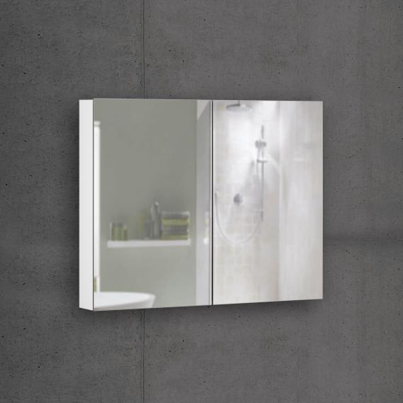Schneider EASYLINE Comfort Spiegelschrank mit 2 Türen Steckdose links und rechts