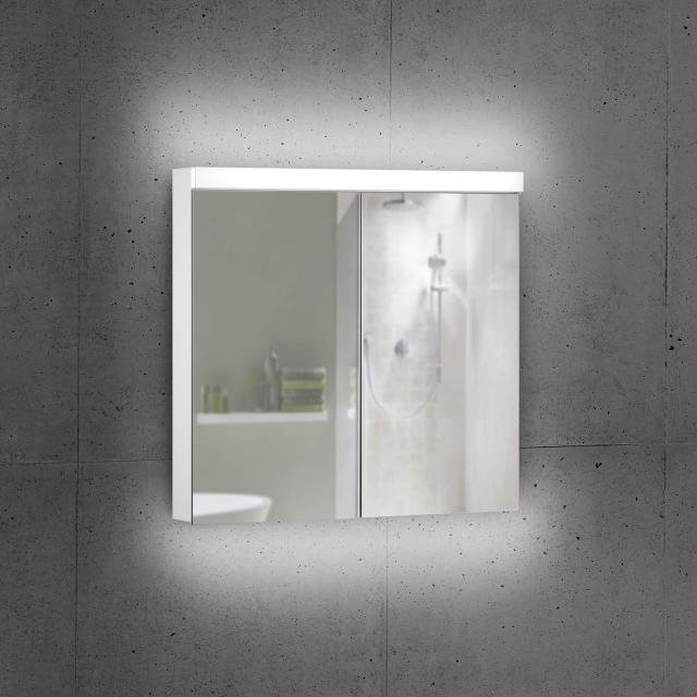 Schneider DAILYLINE Ultimate Spiegelschrank mit Beleuchtung und 2 Türen Steckdose links und rechts
