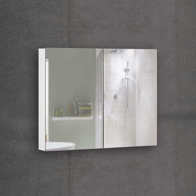 Schneider EASYLINE Comfort Spiegelschrank mit 2 Türen Steckdose links und rechts