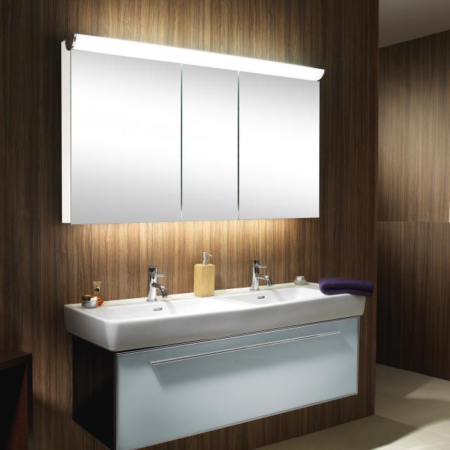 Schneider FACELINE Spiegelschrank mit LED-Beleuchtung weiß