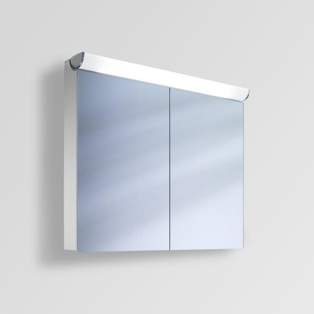 Schneider FACELINE Spiegelschrank mit LED-Beleuchtung silber eloxiert