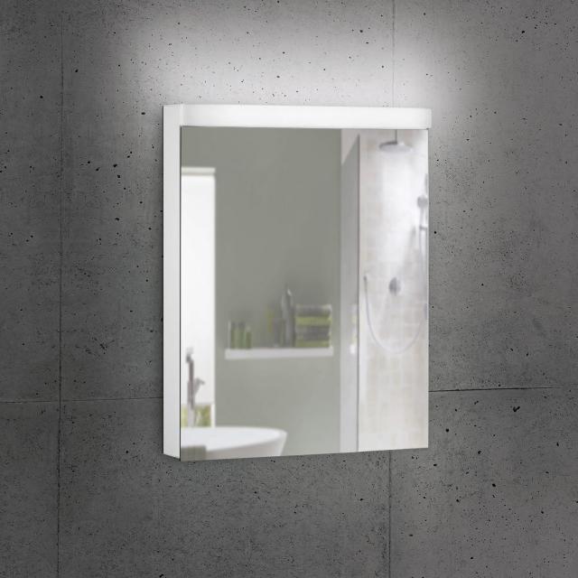 Schneider LOWLINE Basic Spiegelschrank mit 1 Tür neutralweiß