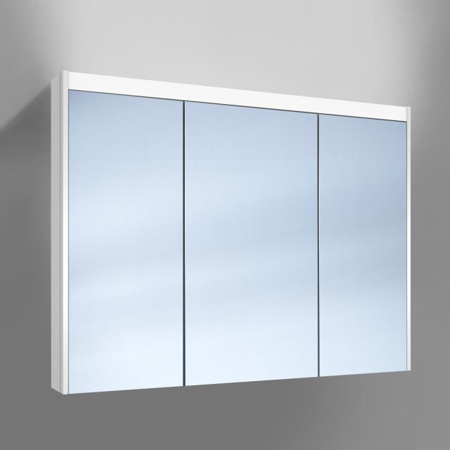 Schneider O-Line Auf- & Unterputz Spiegelschrank mit Beleuchtung und 3 Türen