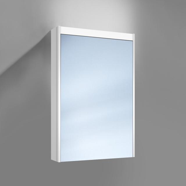 Schneider O-Line Auf- & Unterputz-Spiegelschrank mit Beleuchtung und 1 Tür