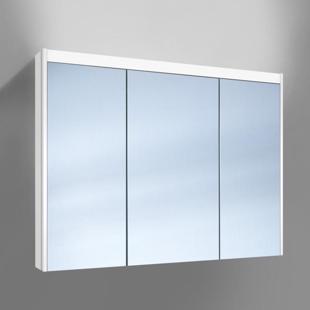 Schneider O-Line Auf- & Unterputz Spiegelschrank mit Beleuchtung und 3 Türen