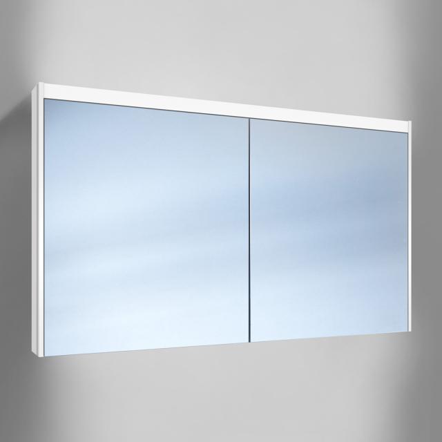 Schneider O-Line Aufputz Spiegelschrank, 2 Türen, mit Waschtischbeleuchtung