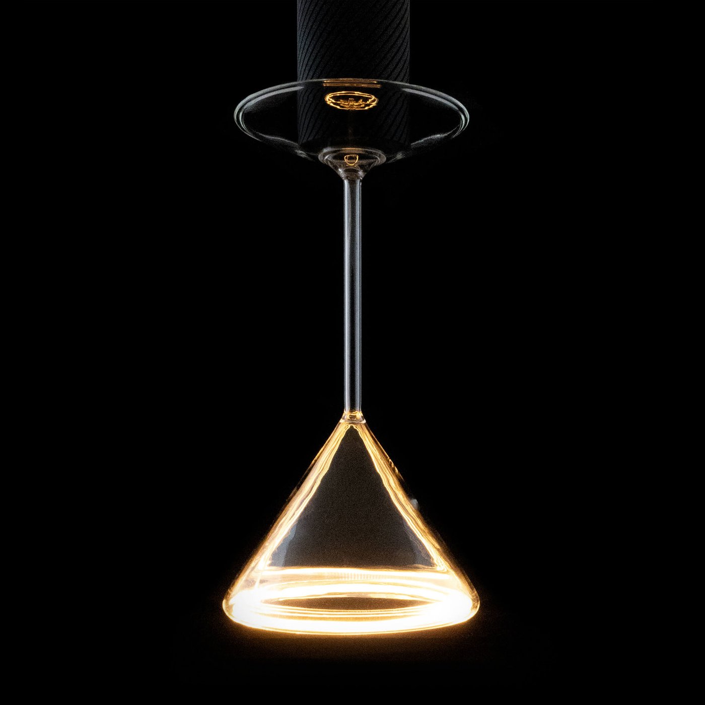 Segula LED Glühlampe - 12W, Klar, E27, 500 Lumen, Warmweiß 2200K
