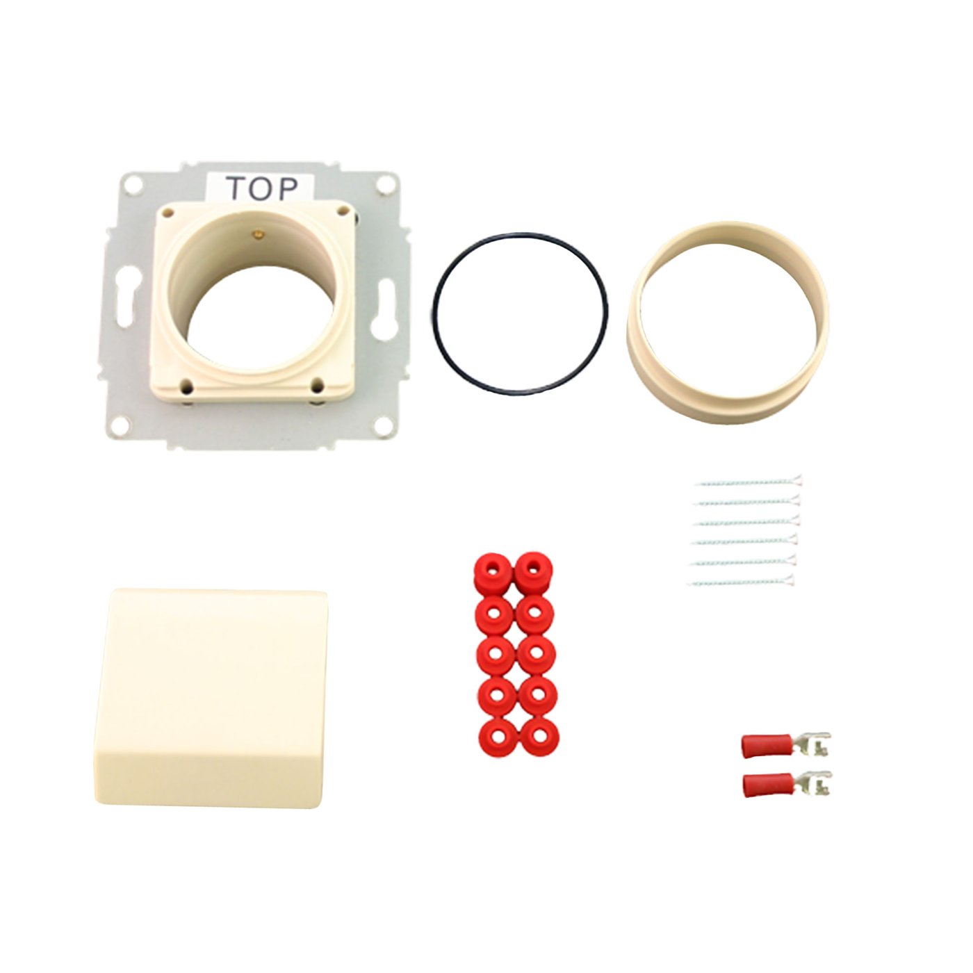 Reuter vacuum inlet for socket system matt cream - 10362 | REUTER