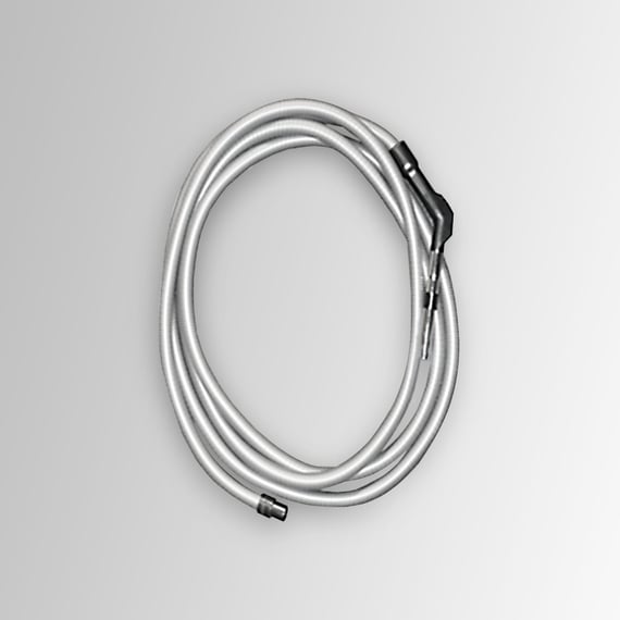 Tuyau Flexible EVA 40mm Pour Aspirateur Central - 2 Mètres - Extension Noire Universelle