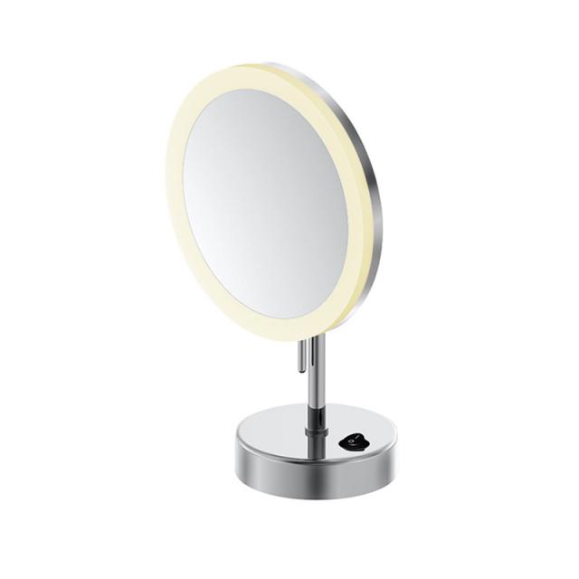 Steinberg Serie 650 Kosmetikspiegel mit Beleuchtung, 5-fache Vergrößerung