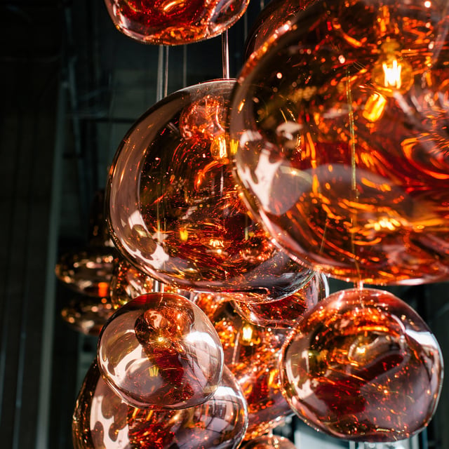 Tom Dixon Melt Pendelleuchte dimmbar, kupfer - MBA07COEU+MES01CO