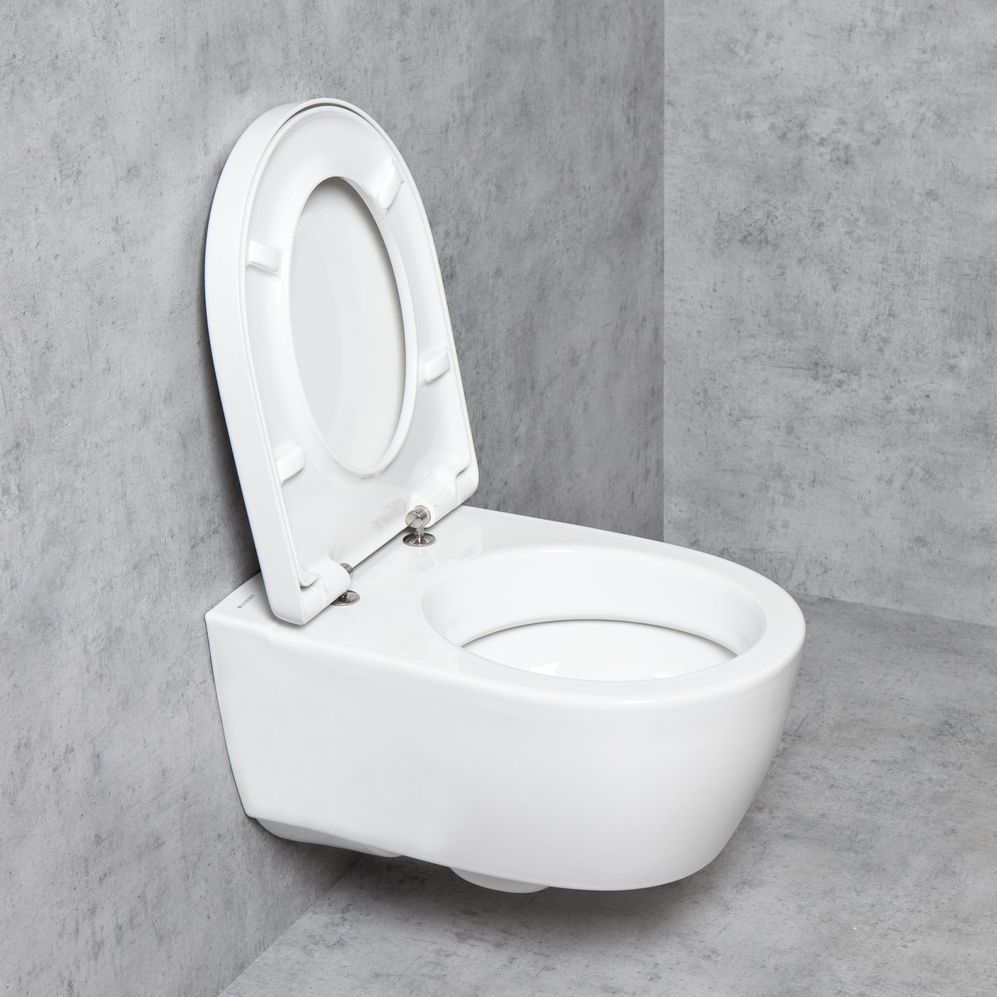 Geberit iCon Wand-WC mit WC-Sitz, mit KeraTect, weiß - 204000600+TK1000 ...