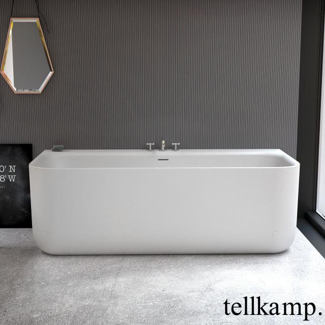 Tellkamp Koeno Vorwand-Badewanne mit Verkleidung weiß matt, ohne Füllfunktion