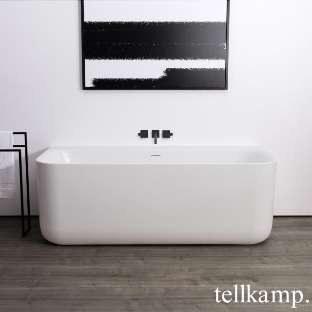 Tellkamp Piacere Vorwand-Badewanne weiß glanz, Schürze weiß glanz