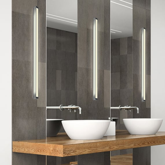 Top Light Only Choice wall light/ceiling light, LED chrome/satin - 8 ...