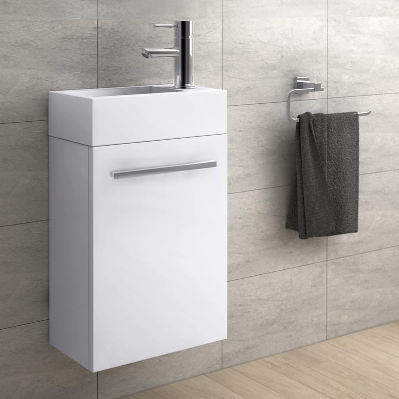 Treos Serie 900 Handwaschbecken mit Unterschrank white ...