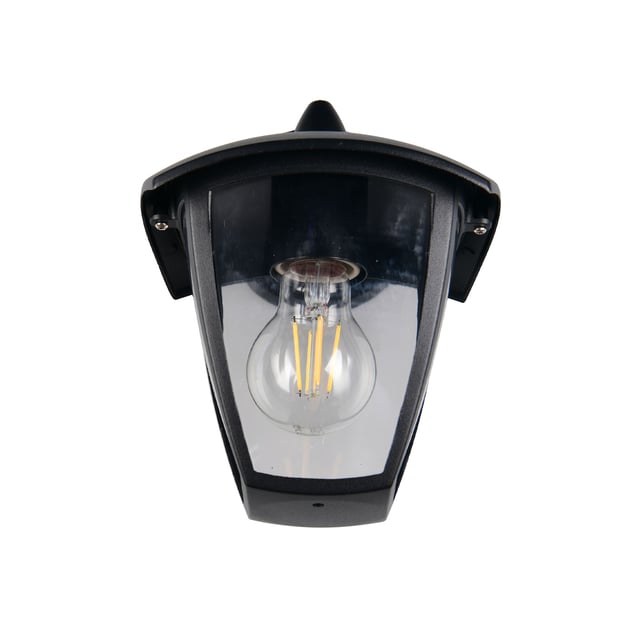 TRIO Leuchten Venta Wandleuchte, E27 dimmbar, schwarz matt - 263260132