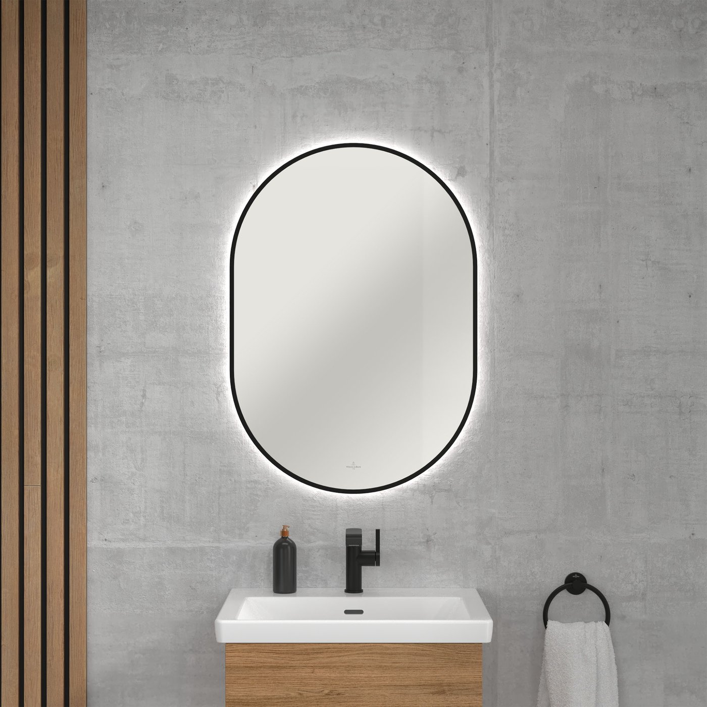 Elegantes Villeroy Und Boch Spiegel Bild