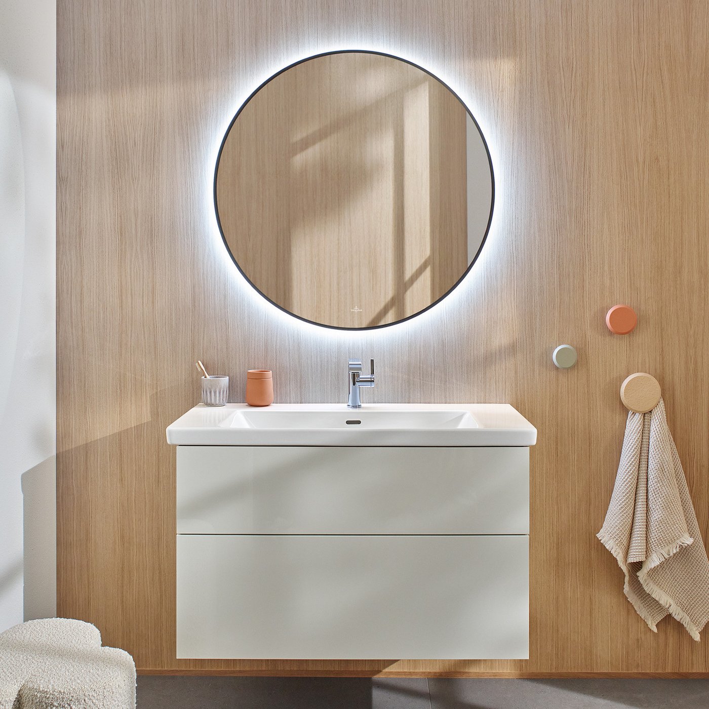 Elegantes Villeroy Und Boch Spiegel Bild