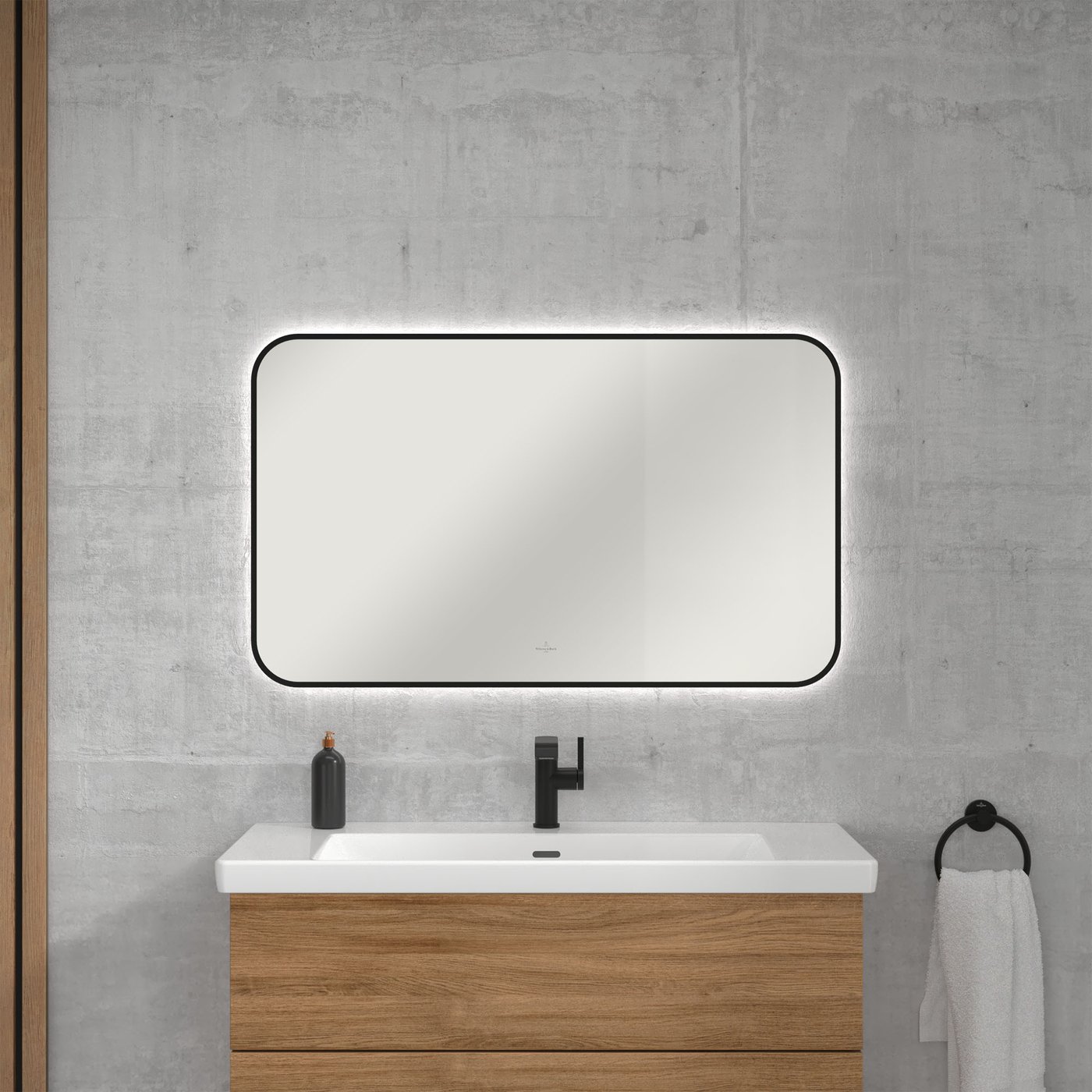 Elegantes Villeroy Und Boch Spiegel Bild