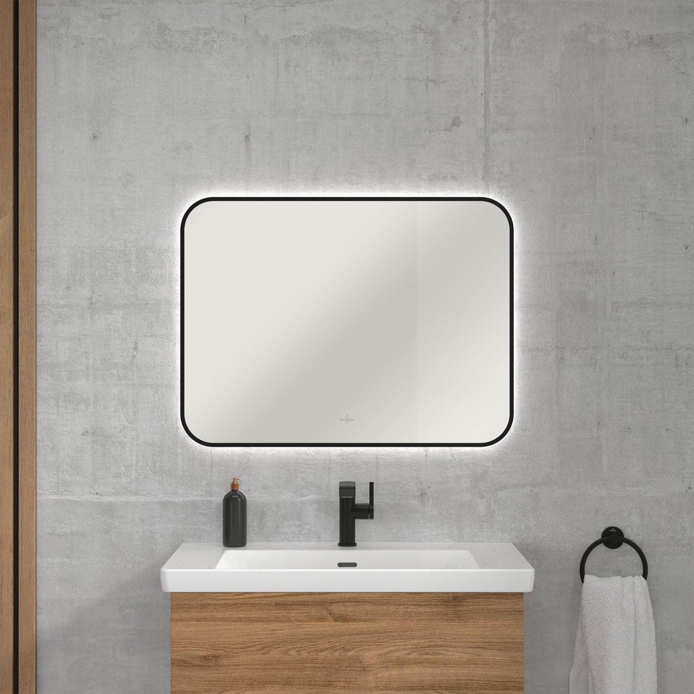 Elegantes Villeroy Und Boch Spiegel Bild