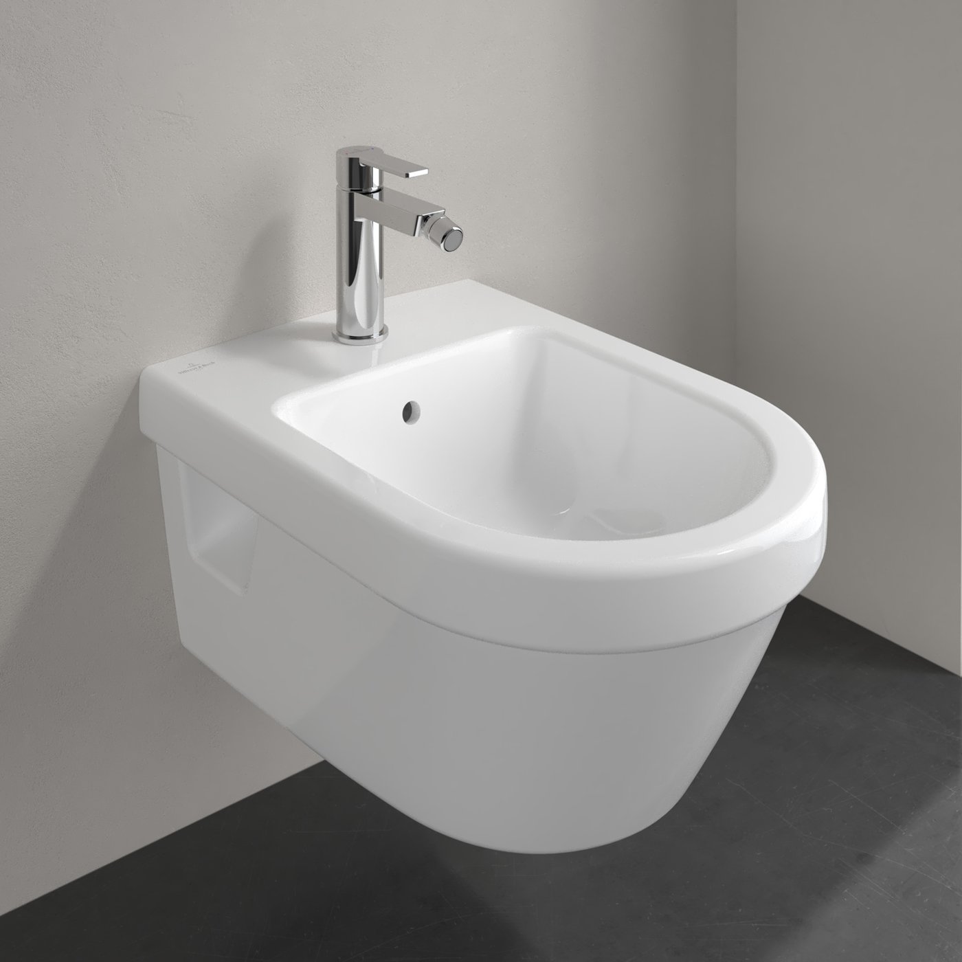 Villeroy & Boch Architectura bidet fitting with AquaSmart, with pop-up ...