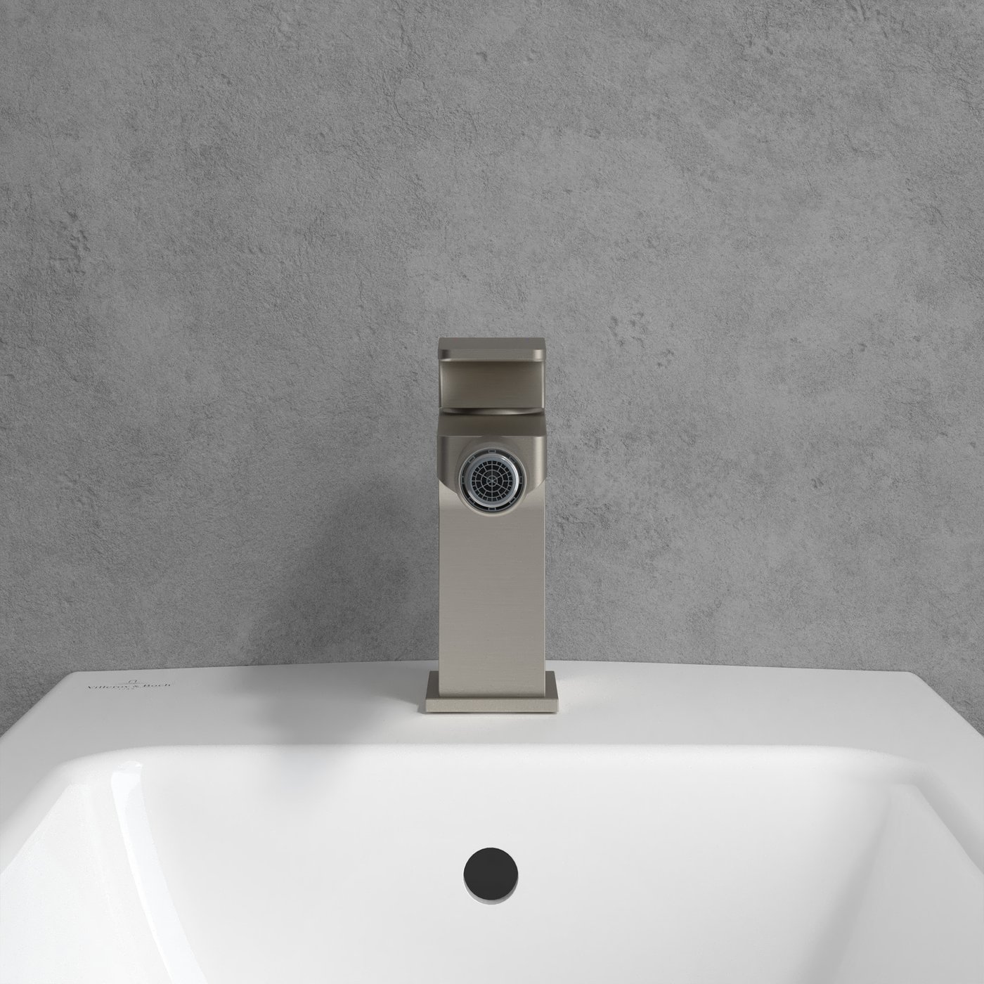 Villeroy & Boch Architectura Square bidet fitting with AquaSmart, with ...