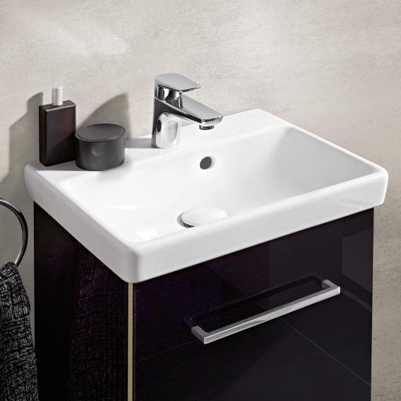 Villeroy & Boch Avento Handwaschbecken weiß mit CeramicPlus, mit Überlauf