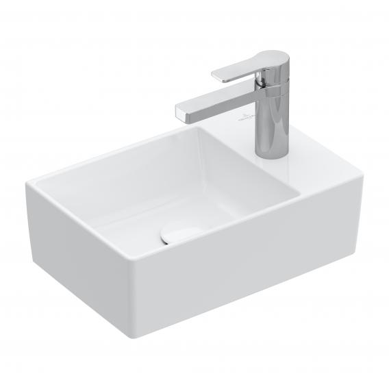 Villeroy & Boch Memento 2.0 Handwaschbecken weiß mit CeramicPlus, ungeschliffen