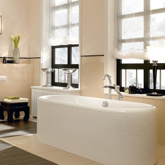 Villeroy & Boch Nexus Oval-Badewanne, Einbau weiß