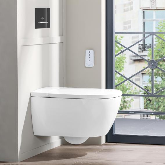 Villeroy & Boch ViClean-I 100 Dusch-WC, mit WC-Sitz weiß