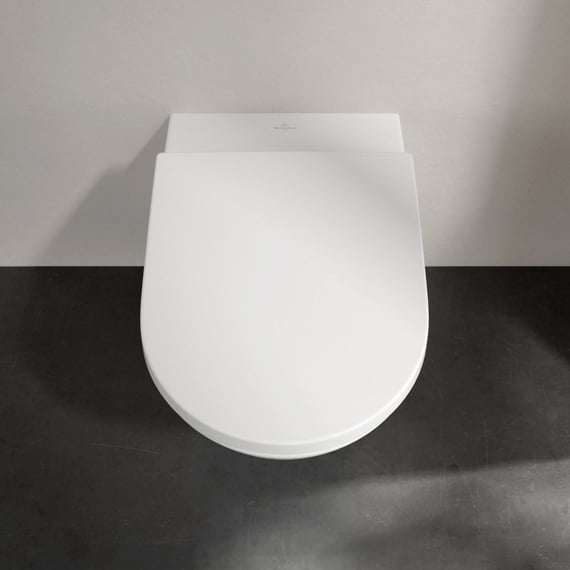 Villeroy & Boch Subway 3.0 wall-mounted washdown toilet TwistFlush stone  white, with CeramicPlus