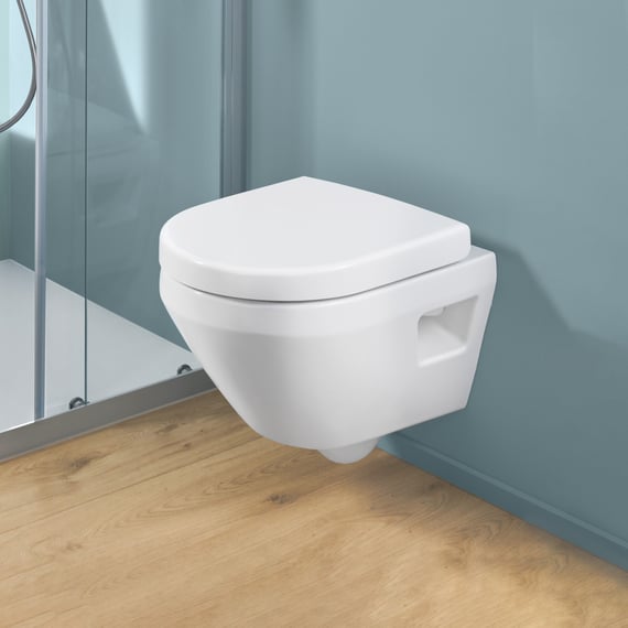 Villeroy & Boch Architectura wall-mounted toilet with TwistFlush[e³ ...