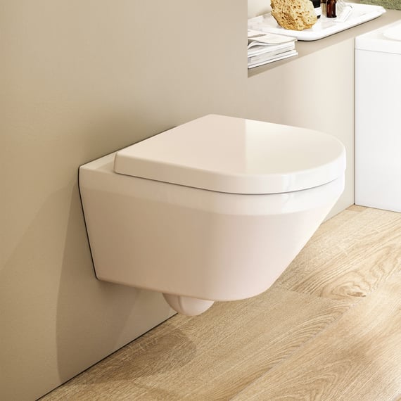 Villeroy & Boch Architectura wall-mounted toilet with TwistFlush[e³ ...