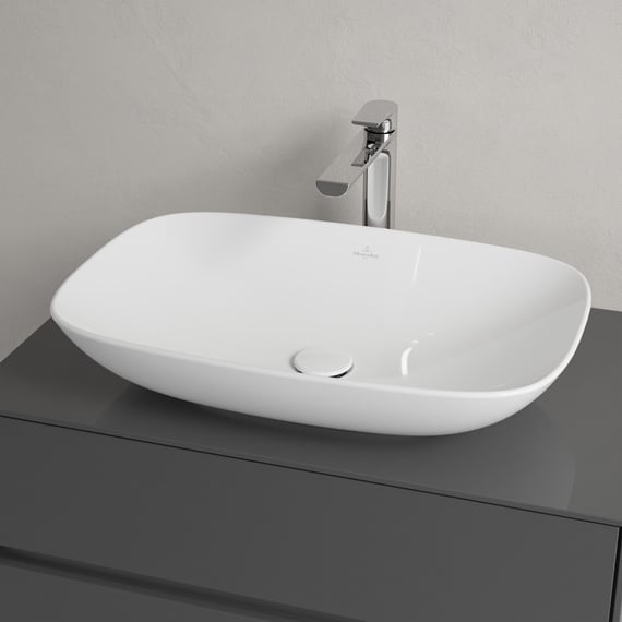 Villeroy & Boch Loop & Friends washbasin with vanity unit, 2 pull-out ...