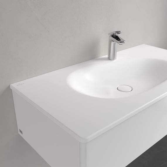 Villeroy & Boch Antao Einbauwaschtisch mit CeramicPlus, stone 