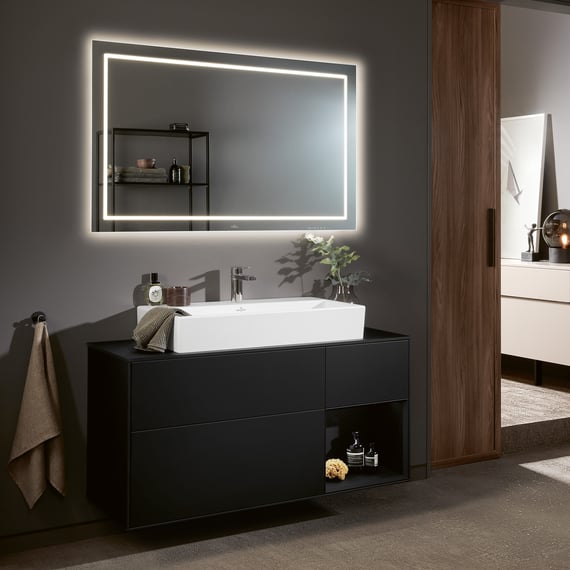 Villeroy & Boch Finion vanity unit with 3 pull-out compartments for ...