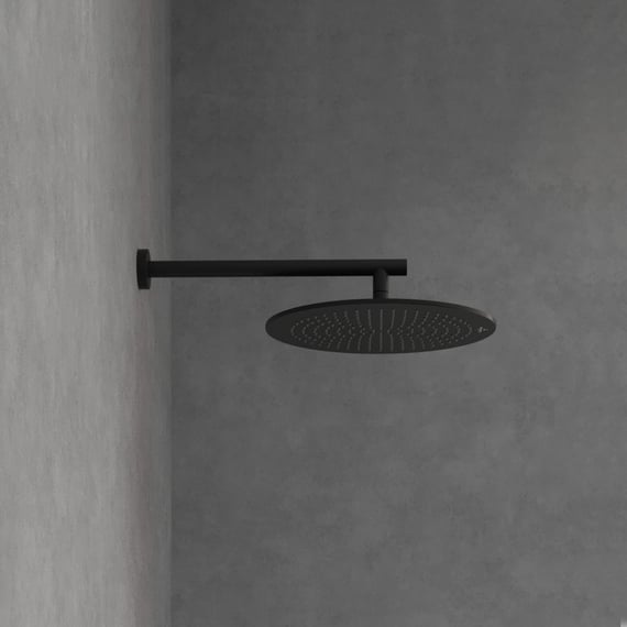 Villeroy & Boch Universal Showers Kopfbrause, 1 Strahlart schwarz 