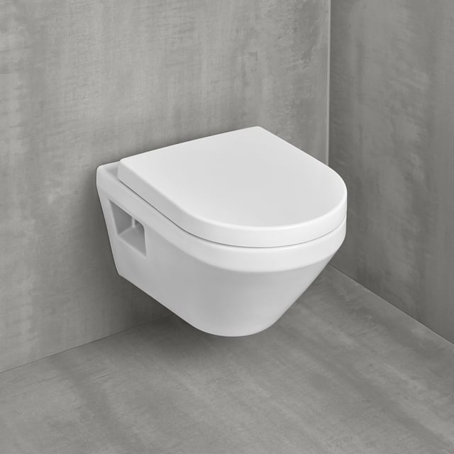 Villeroy & Boch Architectura wall-mounted toilet with TwistFlush with ...