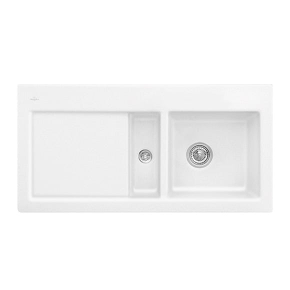 Villeroy & Boch Subway 60 Keramikspüle, Weiß (alpin), 100x51 Cm, Für Unterschränke Ab 60 Cm