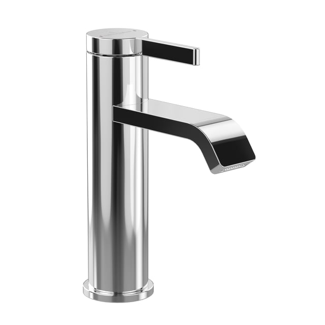 Cinwiny Waschtischarmatur Aus Poliertem Chrom – Moderner Wasserhahn Mit Schwenkbarem Auslauf Fürs Badezimmer